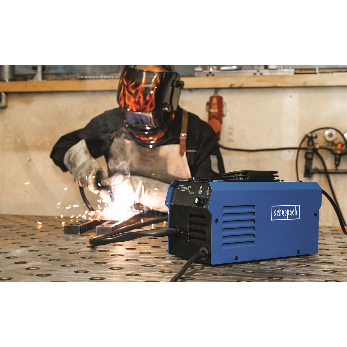 Svářečka s plněnou drátovou elektrodou Scheppach WSE 3500 - Obrázek 2