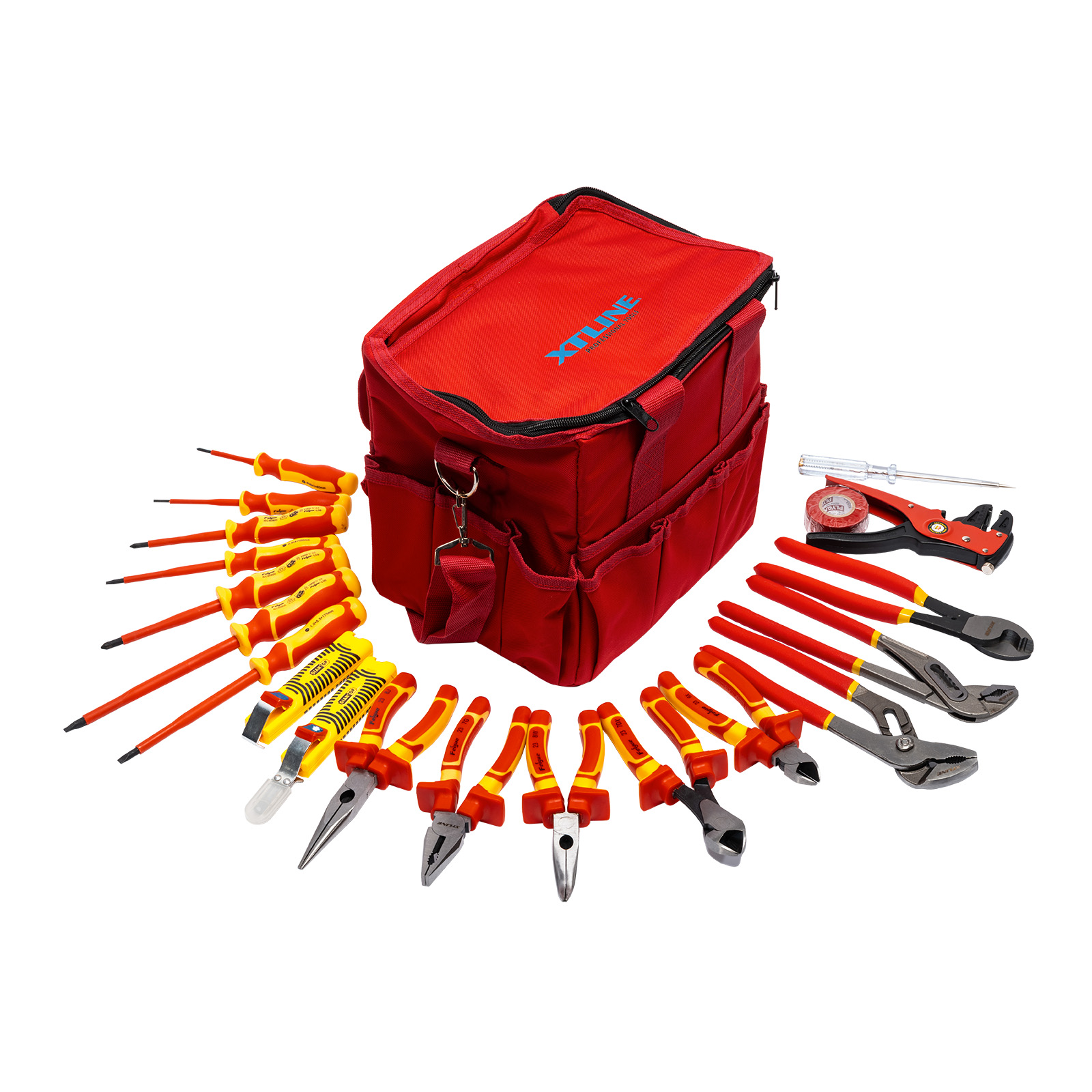 Elektrikářská sada s nářadím (21 ks) XTline Elektrikářská sada s nářadím (21 ks) XTline
