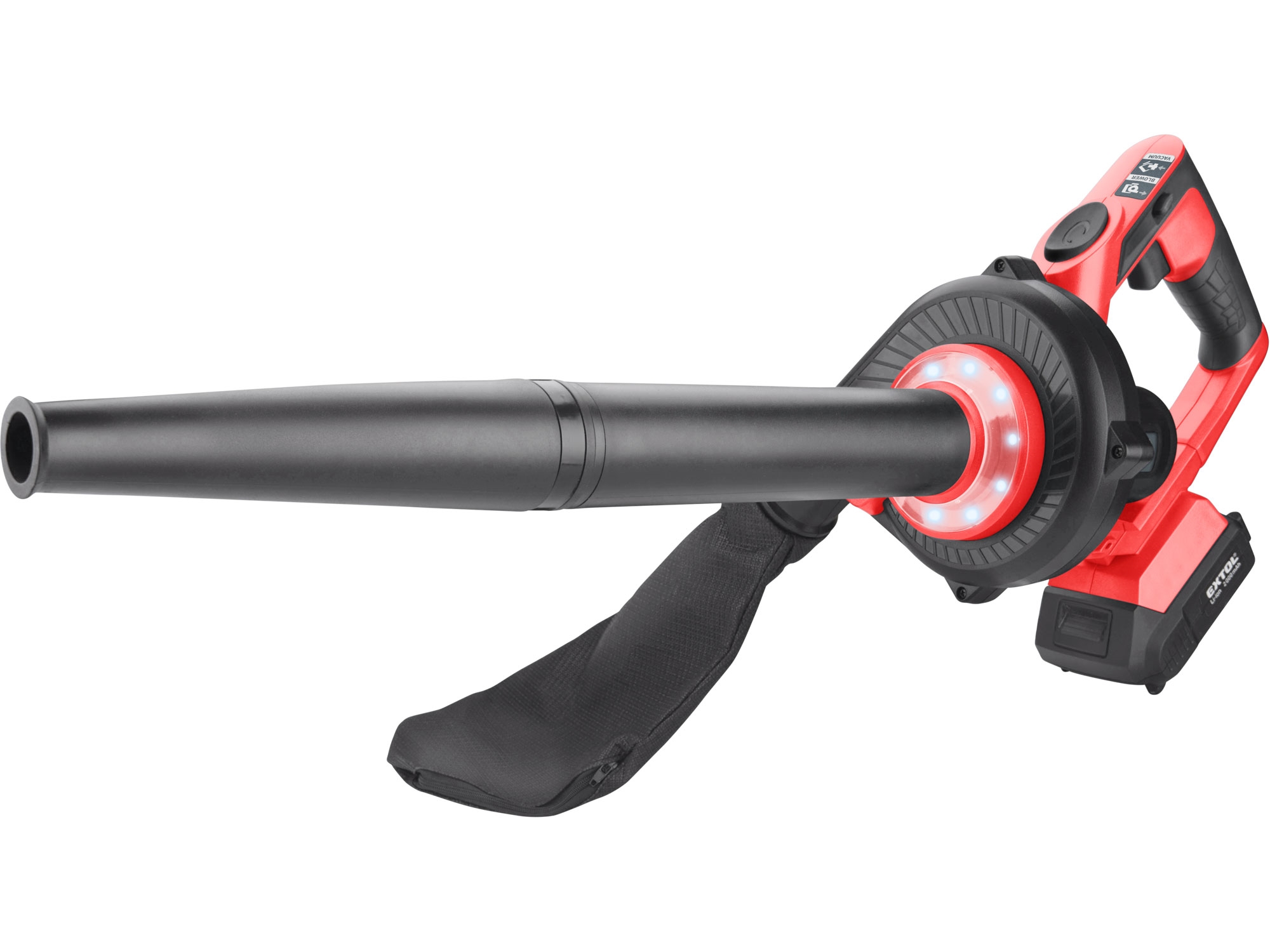 Aku fukar/vysavač 2v1 EXTOL PREMIUM SHARE 20V 8891876 - Obrázek 2