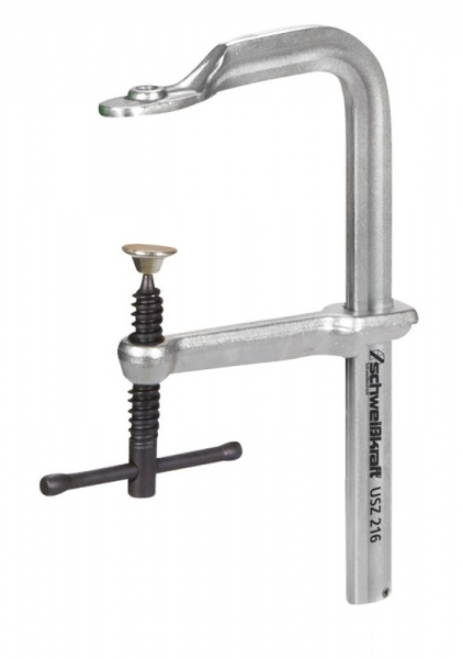 Ocelová svěrka Schweißkraft® Dostupné varianty: Ocelová svěrka 216 mm Schweißkraft® USZ 216 Ocelová svěrka Schweißkraft® Dostupné varianty: Ocelová svěrka 216 mm Schweißkraft® USZ 216