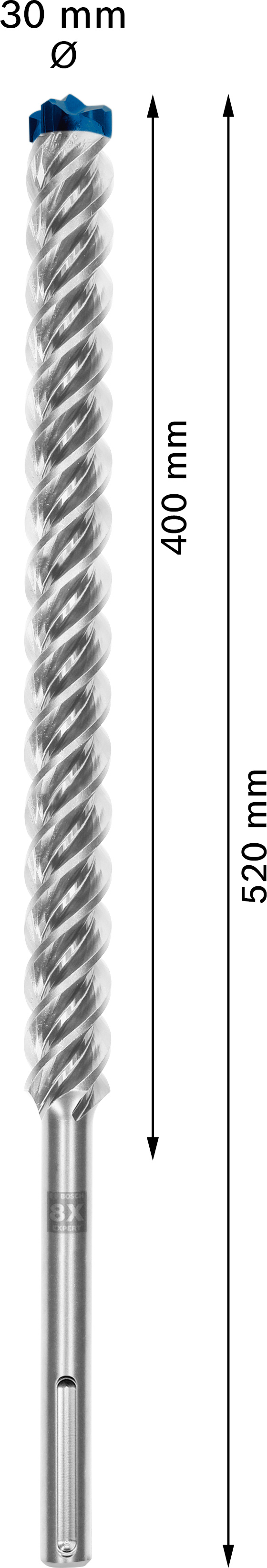 Vrták do betonu SDS MAX-8X Bosch EXPERT Dostupné varianty: Vrták do betonu SDS MAX-8X Bosch EXPERT 30x400x520 mm Vrták do betonu SDS MAX-8X Bosch EXPERT Dostupné varianty: Vrták do betonu SDS MAX-8X Bosch EXPERT 30x400x520 mm