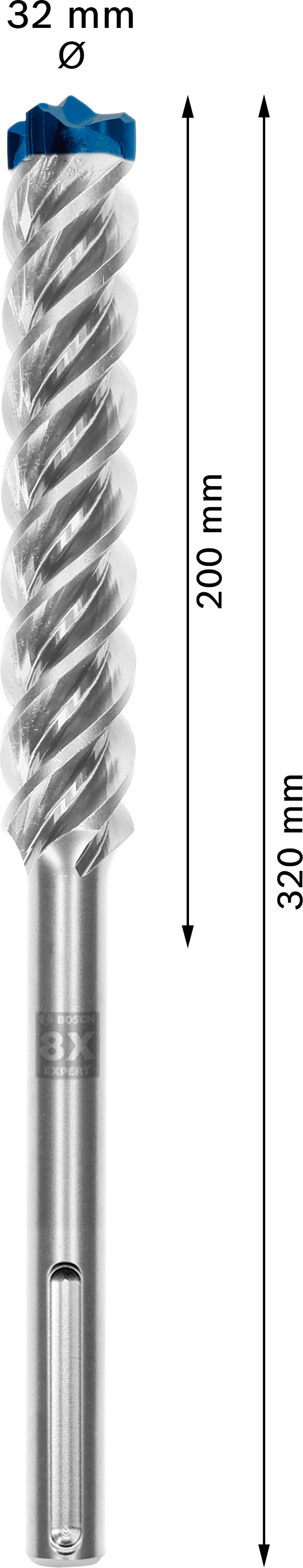 Vrták do betonu SDS MAX-8X Bosch EXPERT Dostupné varianty: Vrták do betonu SDS MAX-8X Bosch EXPERT 32x200x320 mm Vrták do betonu SDS MAX-8X Bosch EXPERT Dostupné varianty: Vrták do betonu SDS MAX-8X Bosch EXPERT 32x200x320 mm