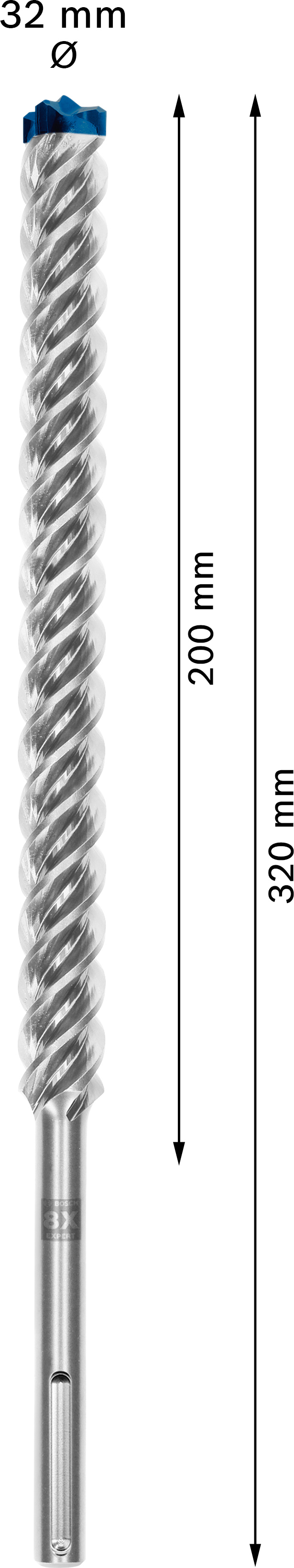 Vrták do betonu SDS MAX-8X Bosch EXPERT Dostupné varianty: Vrták do betonu SDS MAX-8X Bosch EXPERT 32x400x520 mm Vrták do betonu SDS MAX-8X Bosch EXPERT Dostupné varianty: Vrták do betonu SDS MAX-8X Bosch EXPERT 32x400x520 mm