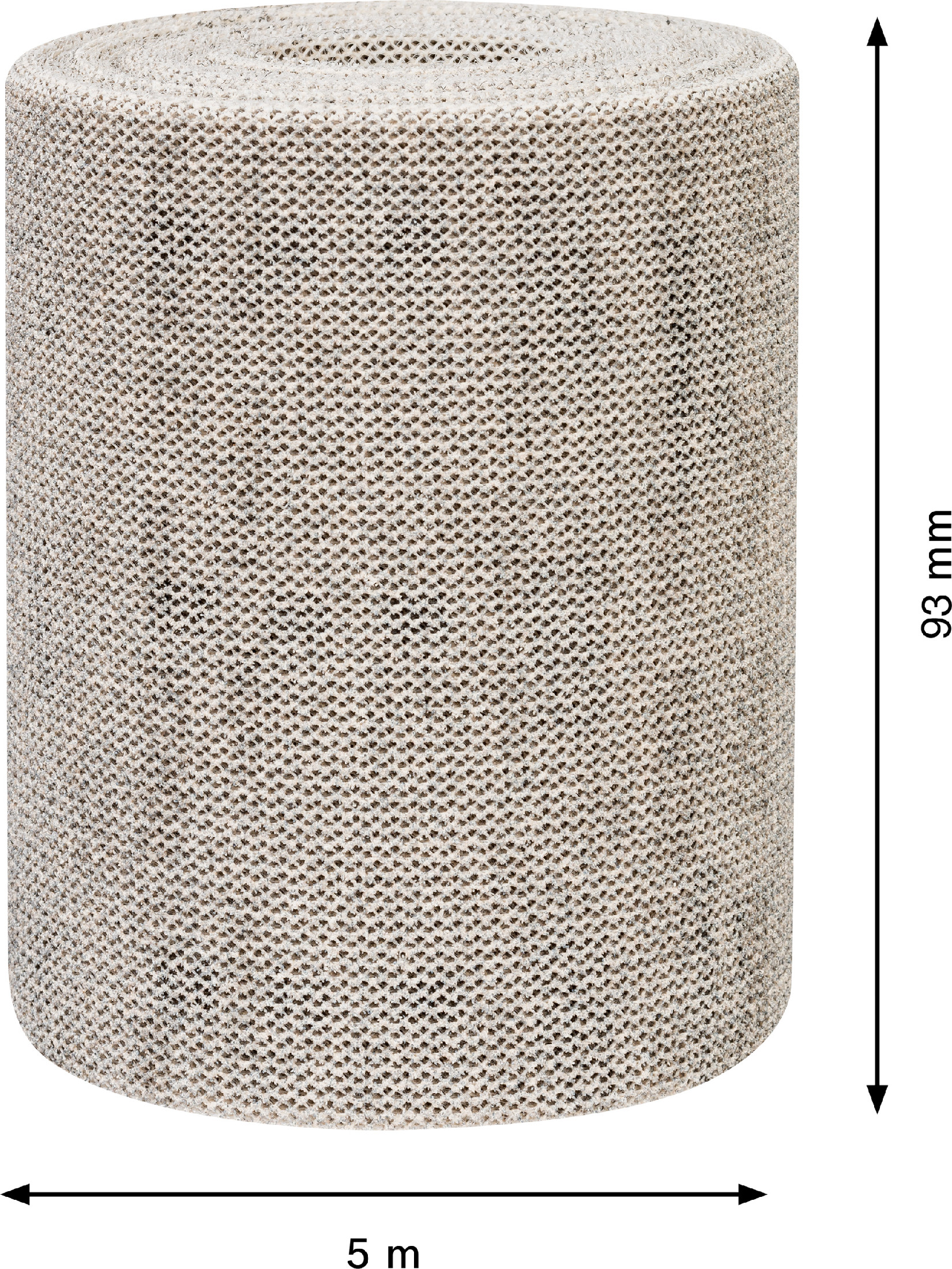 Role brusné mřížky Bosch EXPERT M480 93 mm/5 m Dostupné varianty: Role brusné mřížky Bosch EXPERT M480 93 mm/5 m/320 hrubost - Obrázek 2