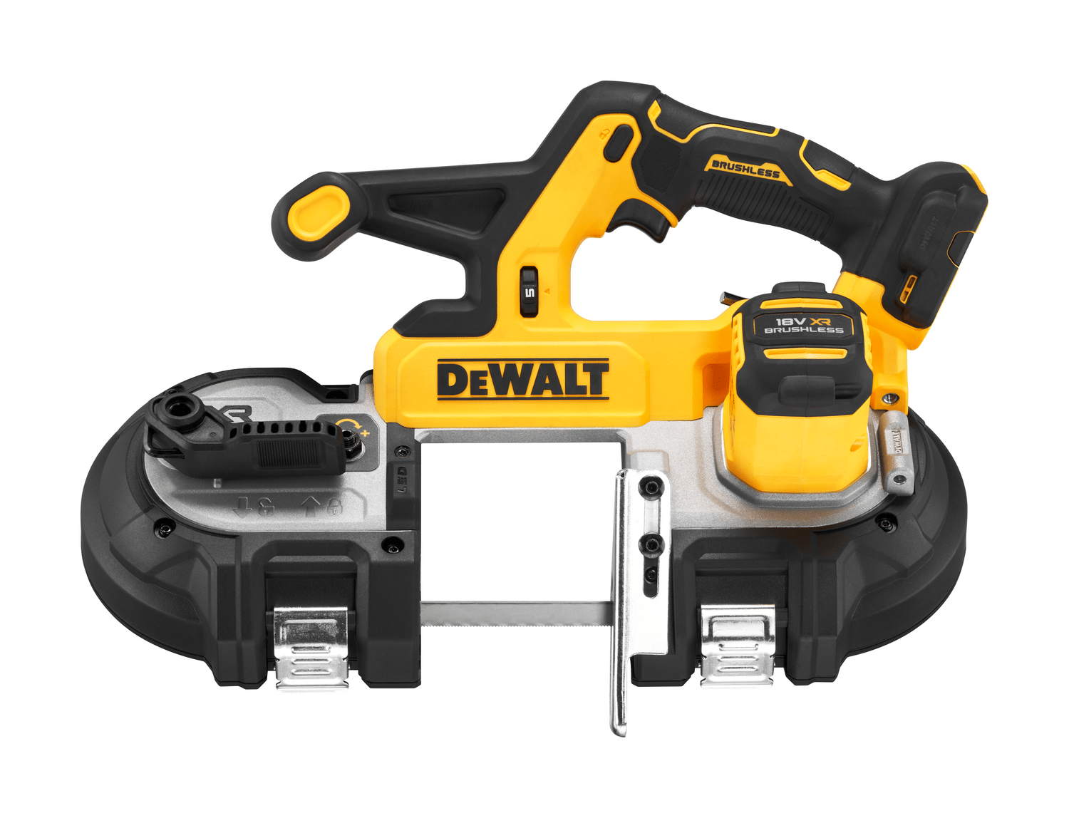 Aku pásová pila DeWALT DCS378N-XJ - Obrázek 2