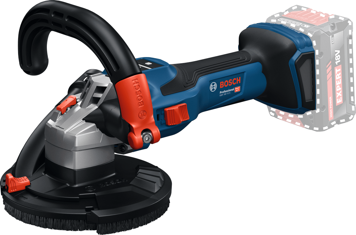 Bruska na beton Bosch GBR 18V-15 S Bruska na beton Bosch GBR 18V-15 S
