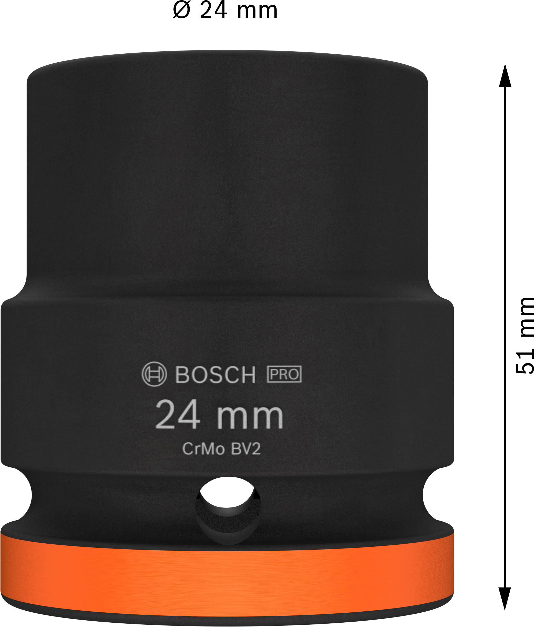 Průmyslová hlavice 3/4" Bosch PRO IMPACT Dostupné varianty: Průmyslová hlavice 3/4" Bosch PRO IMPACT 24 mm Průmyslová hlavice 3/4" Bosch PRO IMPACT Dostupné varianty: Průmyslová hlavice 3/4" Bosch PRO IMPACT 24 mm