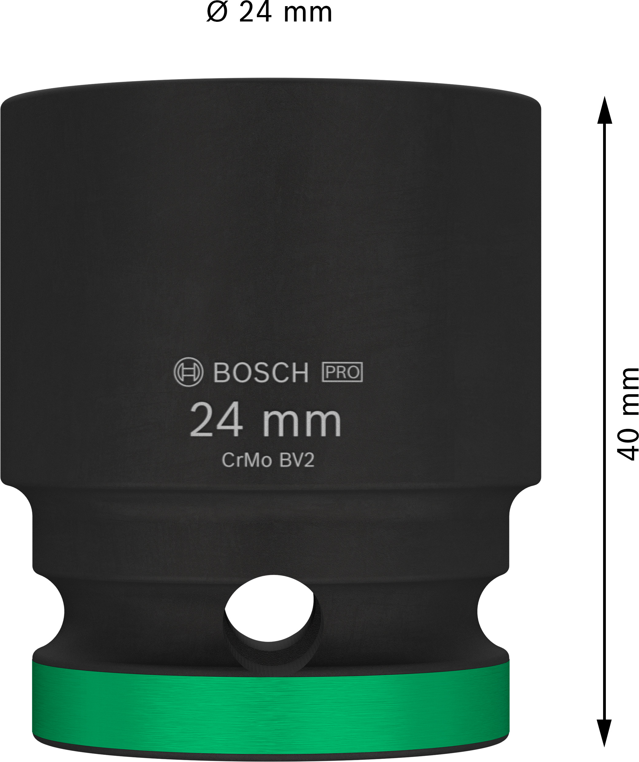 Průmyslová hlavice 1/2" Bosch PRO IMPACT Dostupné varianty: Průmyslová hlavice 1/2" Bosch PRO IMPACT 24 mm Průmyslová hlavice 1/2" Bosch PRO IMPACT Dostupné varianty: Průmyslová hlavice 1/2" Bosch PRO IMPACT 24 mm