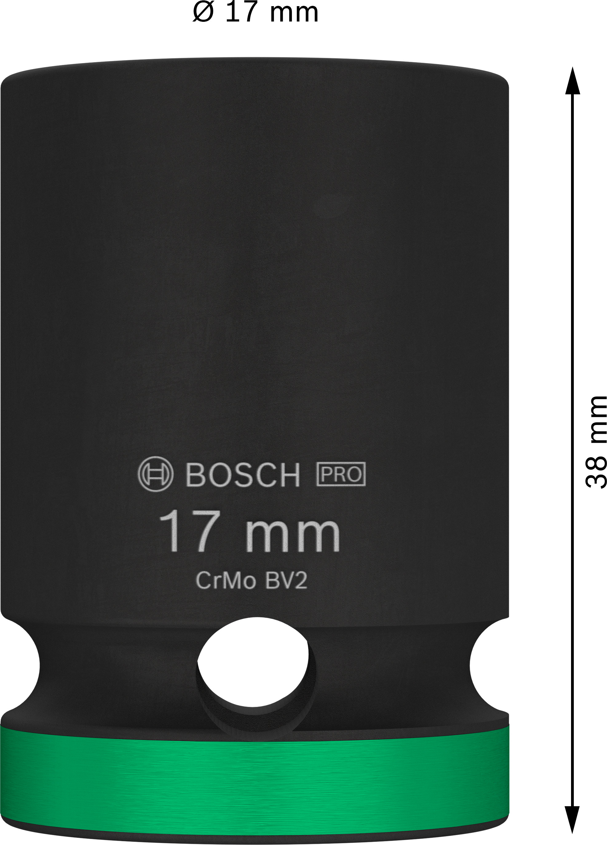 Průmyslová hlavice 1/2" Bosch PRO IMPACT Dostupné varianty: Průmyslová hlavice 1/2" Bosch PRO IMPACT 17 mm Průmyslová hlavice 1/2" Bosch PRO IMPACT Dostupné varianty: Průmyslová hlavice 1/2" Bosch PRO IMPACT 17 mm