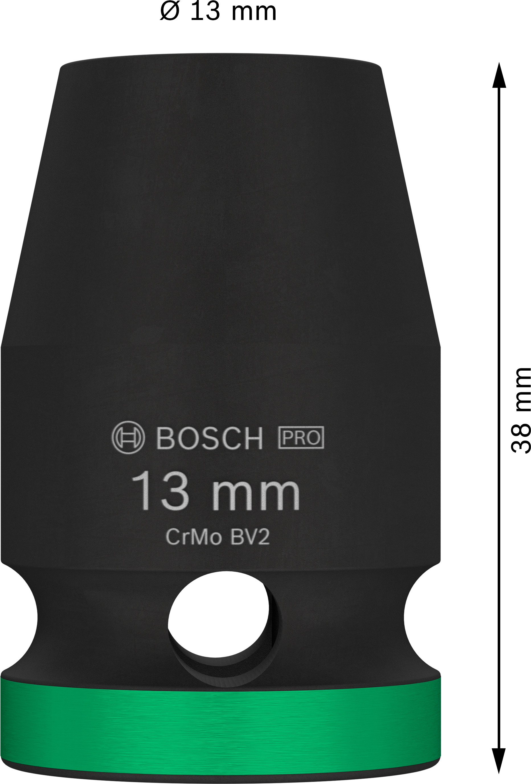 Průmyslová hlavice 1/2" Bosch PRO IMPACT Dostupné varianty: Průmyslová hlavice 1/2" Bosch PRO IMPACT 13 mm Průmyslová hlavice 1/2" Bosch PRO IMPACT Dostupné varianty: Průmyslová hlavice 1/2" Bosch PRO IMPACT 13 mm
