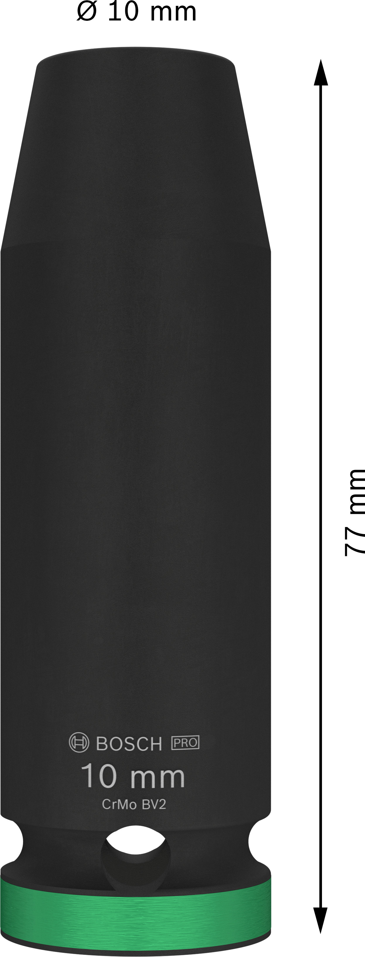 Prodloužená průmyslová hlavice 1/2" Bosch PRO IMPACT Dostupné varianty: Prodloužená průmyslová hlavice 1/2" Bosch PRO IMPACT 10 mm Prodloužená průmyslová hlavice 1/2" Bosch PRO IMPACT Dostupné varianty: Prodloužená průmyslová hlavice 1/2" Bosch PRO IMPACT 10 mm