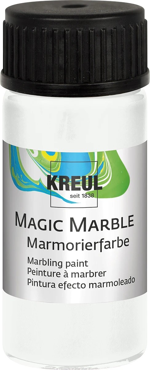 Mramorovací barva Magic Marble 20 ml bílá Mramorovací barva Magic Marble 20 ml bílá