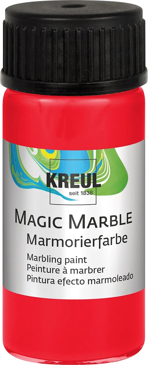 Mramorovací barva Magic Marble 20 ml červená Mramorovací barva Magic Marble 20 ml červená
