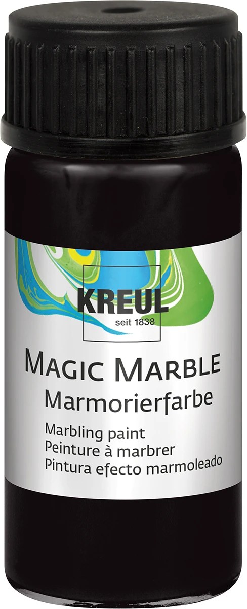 Mramorovací barva Magic Marble 20 ml černá Mramorovací barva Magic Marble 20 ml černá