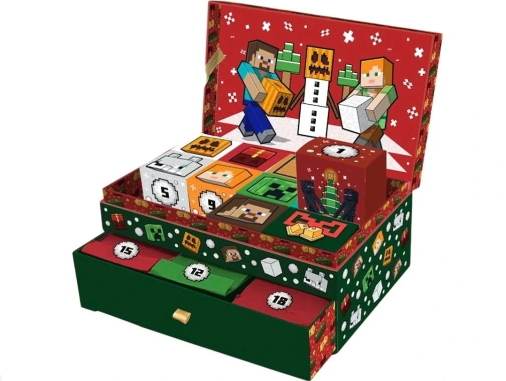 Adventní kalendář Minecraft Keepsake Box Adventní kalendář Minecraft Keepsake Box