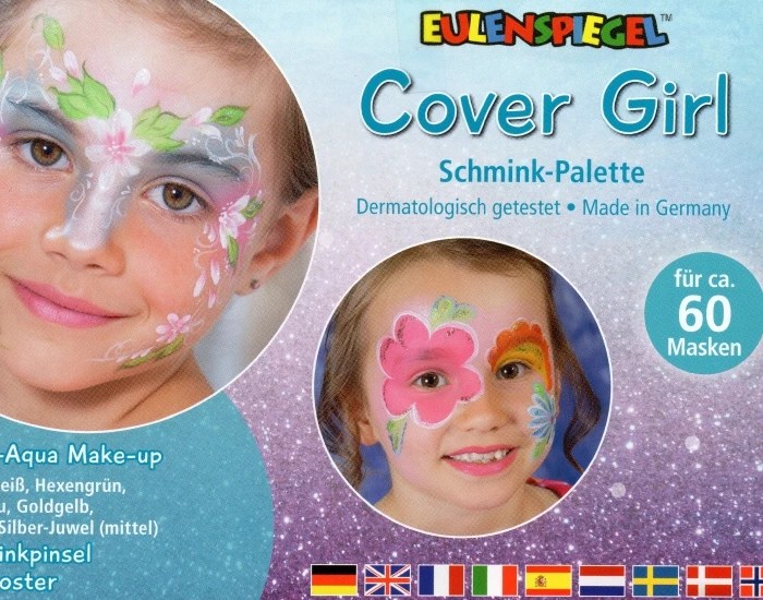 Cover Girl – Make-up paleta s instrukcemi – barvy na obličej Cover Girl – Make-up paleta s instrukcemi – barvy na obličej