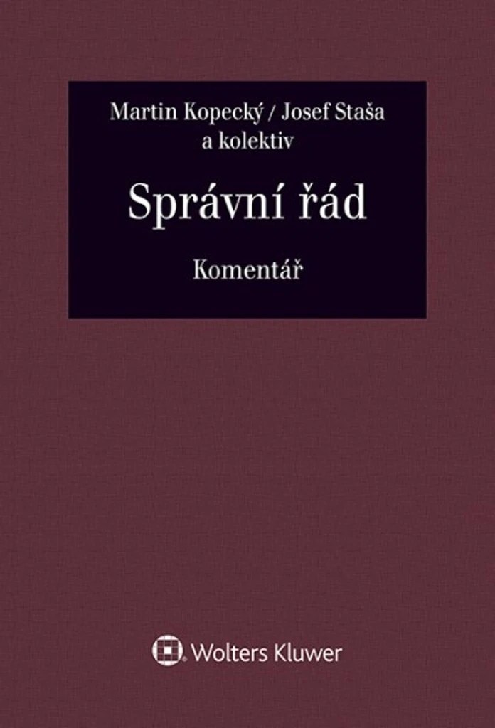 Správní řád / Komentář Správní řád / Komentář