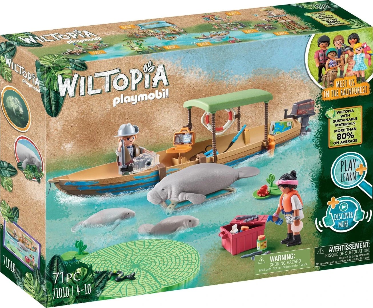 Wiltopia – Výlet člunem za kapustňáky Wiltopia – Výlet člunem za kapustňáky
