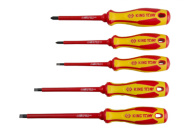 Sada elektrikářských šroubováků King Tony 5 ks 30605MR Sada elektrikářských šroubováků King Tony 5 ks 30605MR