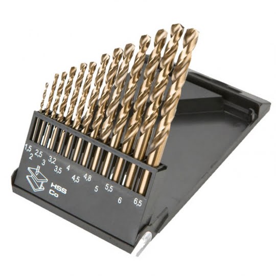 Sada vrtáků Graphite 1,5-6,5 mm, 13 ks 57H088 Sada vrtáků Graphite 1,5-6,5 mm, 13 ks 57H088