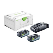Sada akumulátorů a nabíječe Festool SYS 18V 2×8,0/SCA16 577327 Sada akumulátorů a nabíječe Festool SYS 18V 2×8,0/SCA16 577327