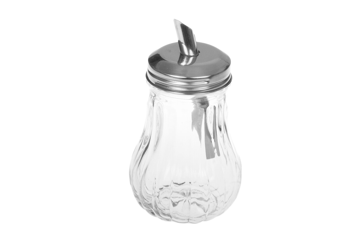 PROHOME – Cukřenka dávkovací sklo/nerez PROHOME – Cukřenka dávkovací sklo/nerez