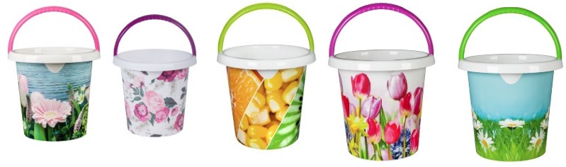 PROHOME – Kbelík 5L různé motivy PROHOME – Kbelík 5L různé motivy