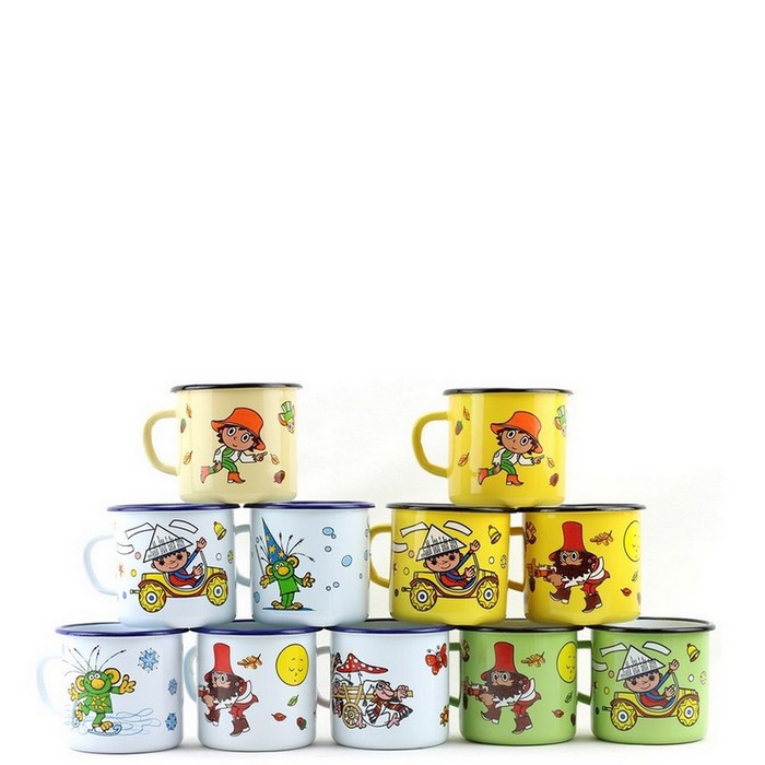 BELIS – Hrnek smalt 8cm Večerníček různé motivy BELIS – Hrnek smalt 8cm Večerníček různé motivy