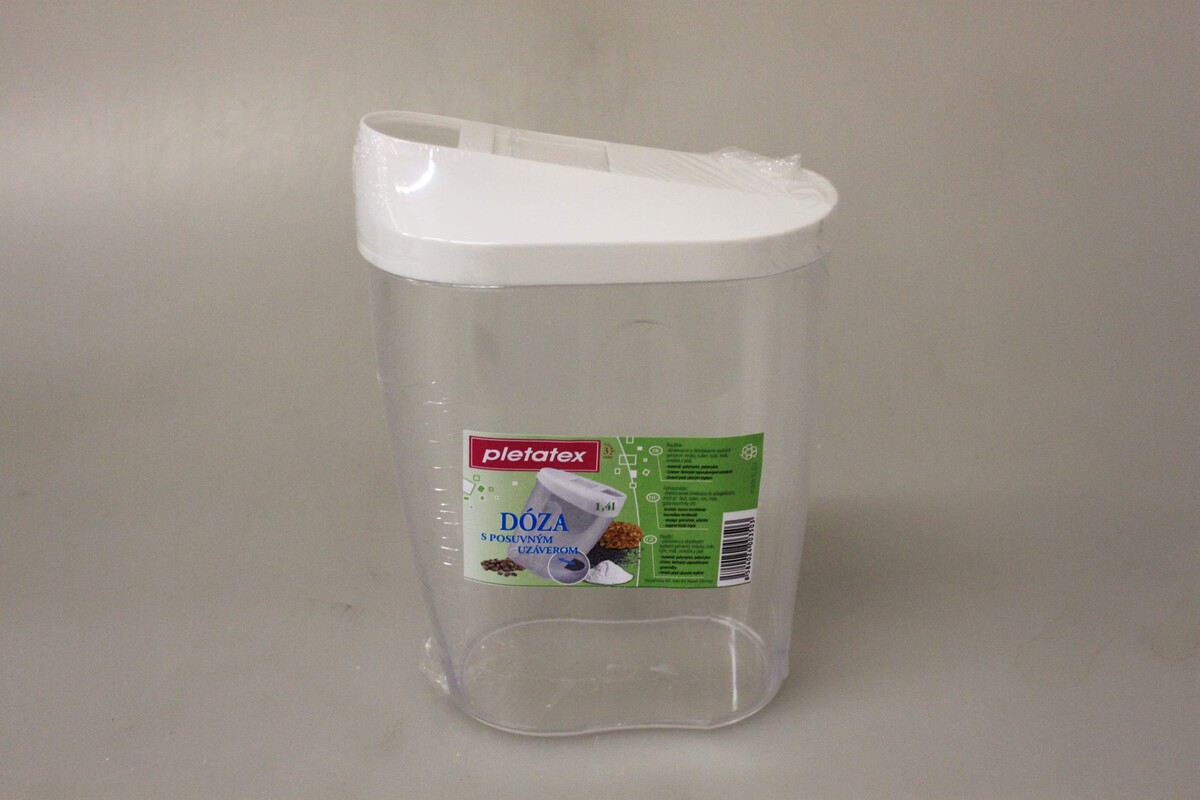 PLETATEX – Dóza s posuvným uzávěrem 1,4l různé barvy PLETATEX – Dóza s posuvným uzávěrem 1,4l různé barvy