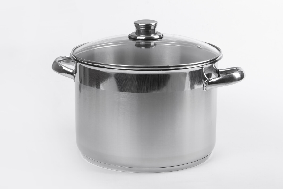 SSW – Hrnec 10l nerez a skleněná poklice SSW – Hrnec 10l nerez a skleněná poklice