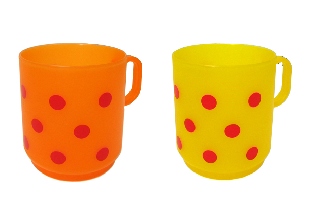 TVAR – Hrnek 0,25 ml potisk plastový puntík TVAR – Hrnek 0,25 ml potisk plastový puntík