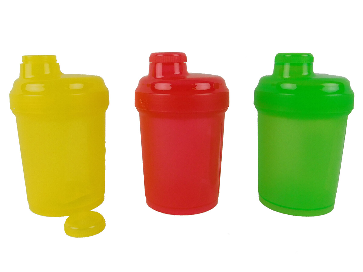 TVAR – Shaker plast 300ml/450ml různé barvy TVAR – Shaker plast 300ml/450ml různé barvy