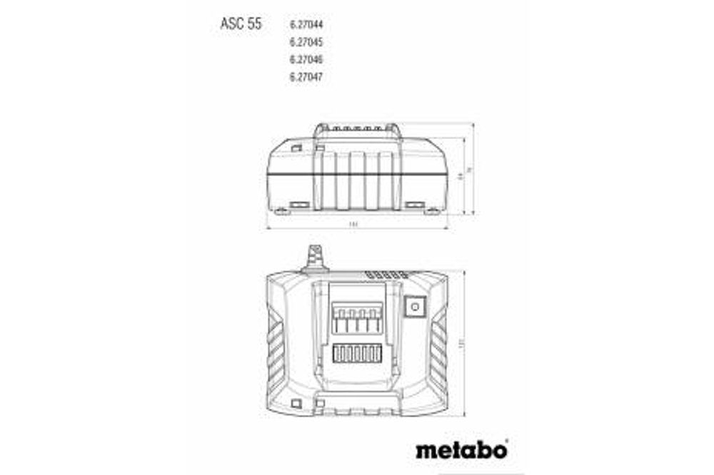 Nabíječka Metabo ASC 55 627044000 - Obrázek 2