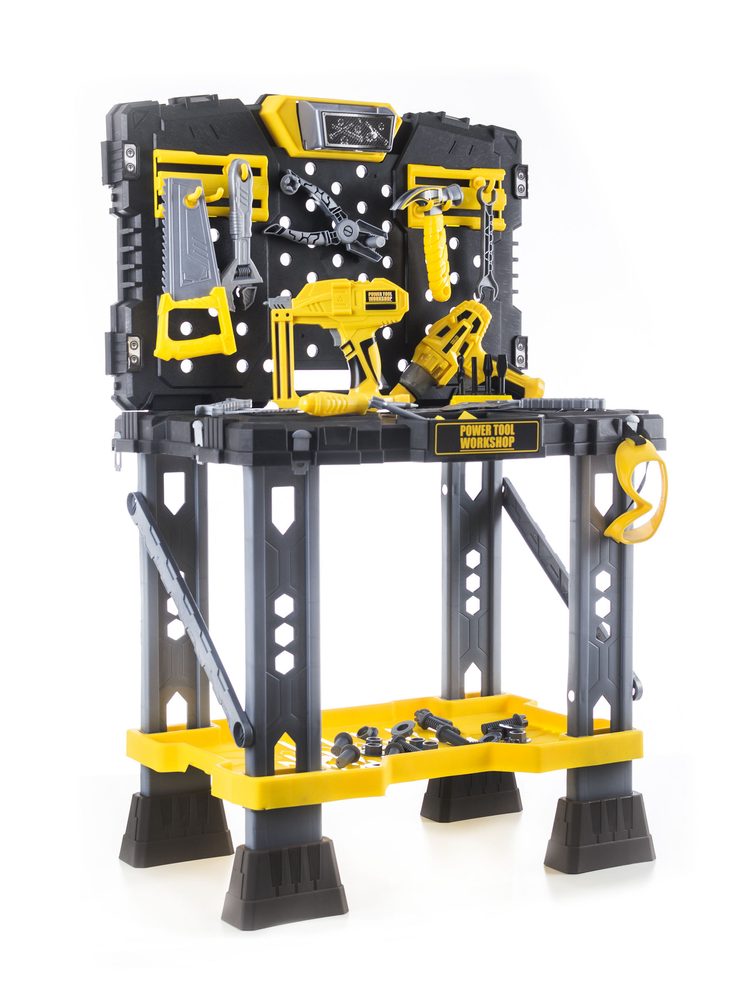 Dětský pracovní stůl s nářadím DELUXE TOOLS G21 60026322 Dětský pracovní stůl s nářadím DELUXE TOOLS G21 60026322