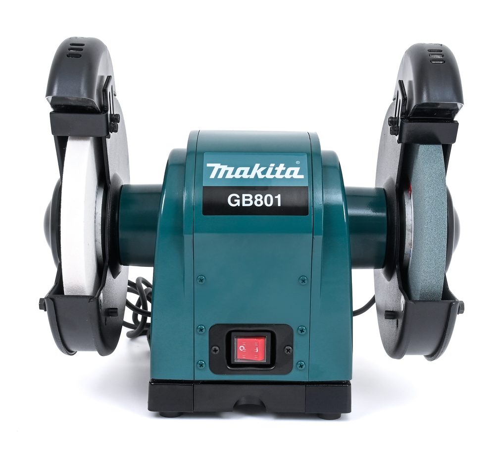 Elektrická dvoukotoučová stolní bruska Makita GB801 - Obrázek 2