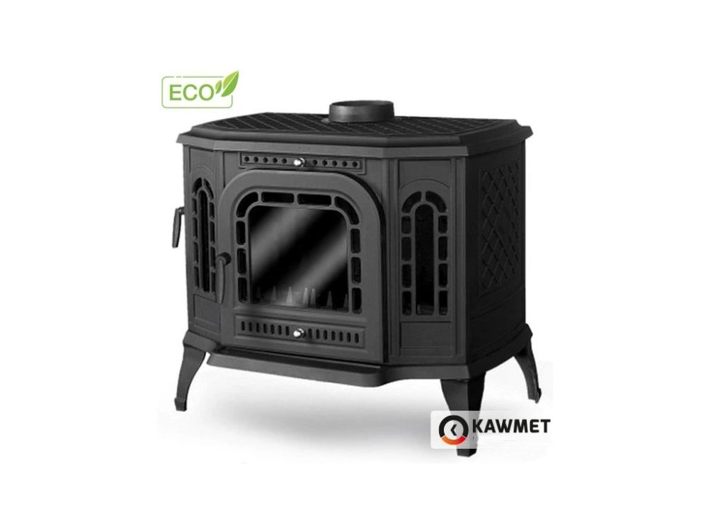 Krbová kamna KAWMET P7 LB - Levá/Černá - Obrázek 2