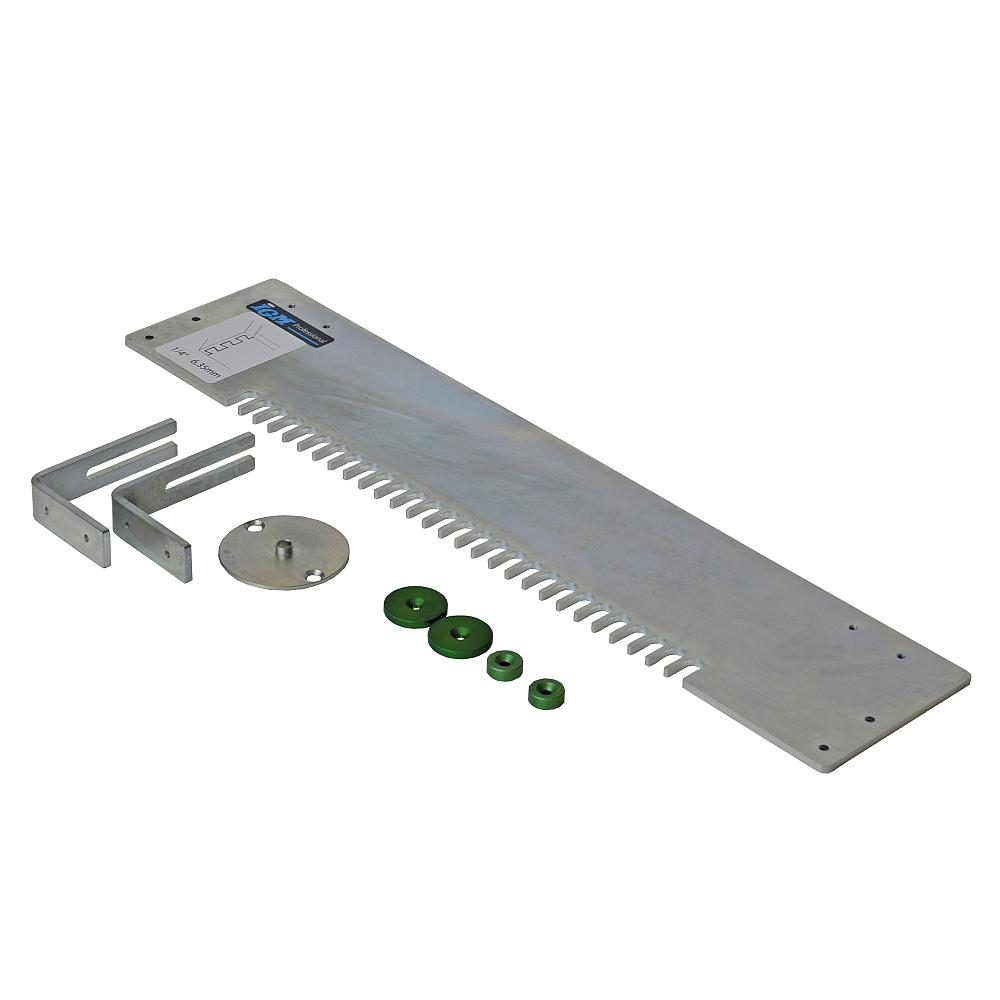 Přídavná šablona IGM FD3350 6,3mm minirybinový polokrytý spoj Přídavná šablona IGM FD3350 6,3mm minirybinový polokrytý spoj