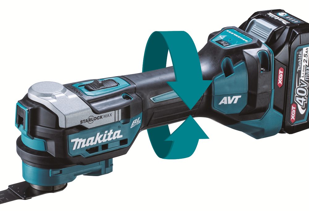 Aku multifunkční oscilační bruska Makita STARLOCK MAX XGT TM001GZ - Obrázek 2
