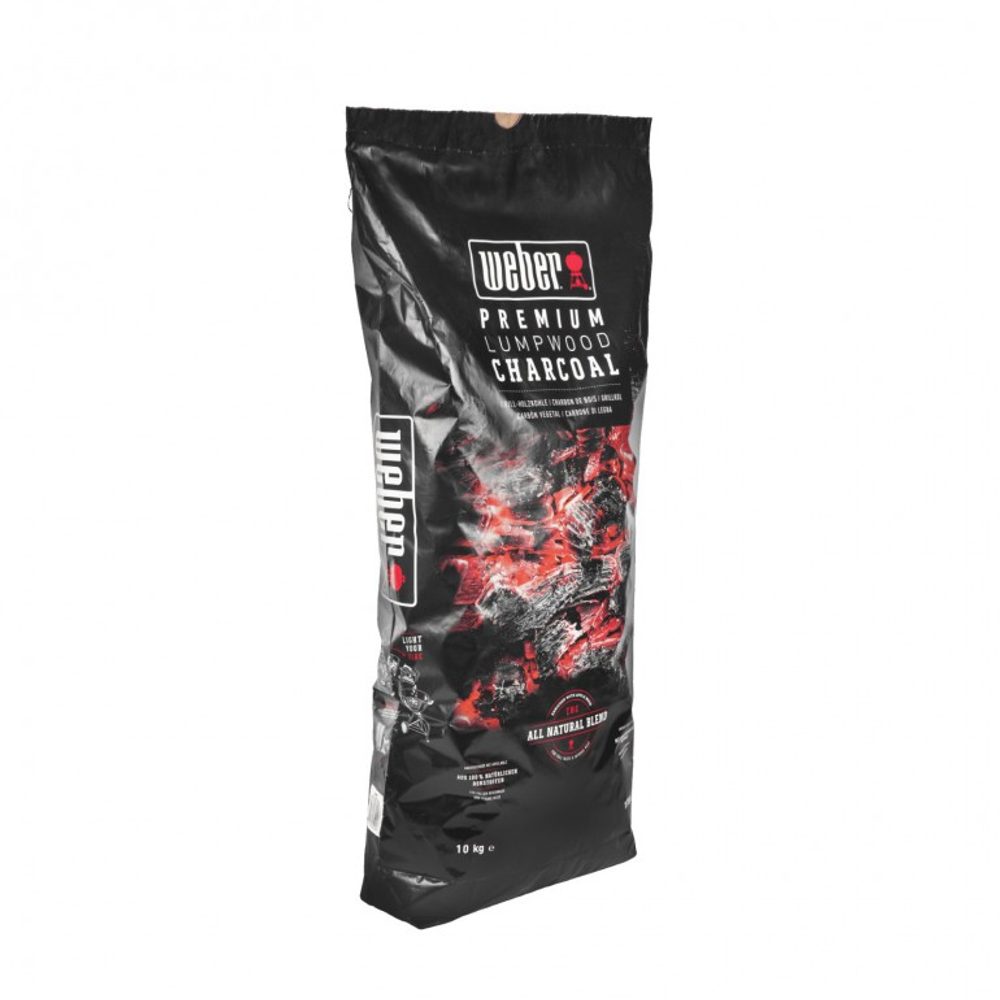 Dřevěné uhlí Premium Weber - 10 kg - Obrázek 2