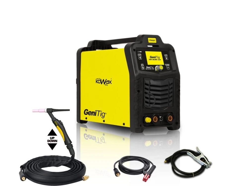 Elektrická invertorová svářečka KOWAX GeniTig® 220AC/DC Elektrická invertorová svářečka KOWAX GeniTig® 220AC/DC