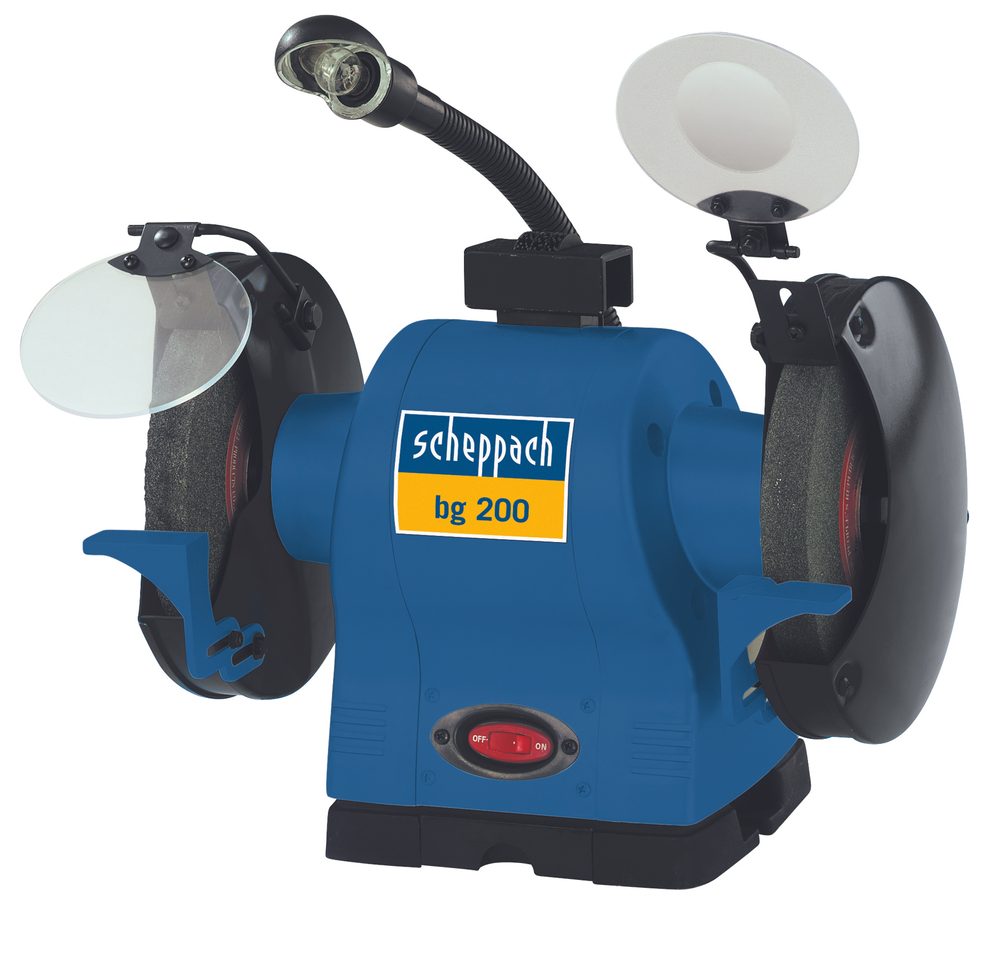 Elektrická dvoukotoučová stolní bruska Scheppach BG 200 Elektrická dvoukotoučová stolní bruska Scheppach BG 200