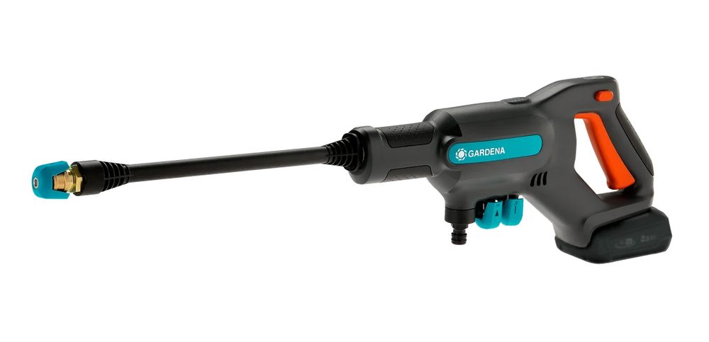 Aku vysokotlaká myčka Gardena AquaClean 24/18V P4A Premium sada 14800-31 - Obrázek 2