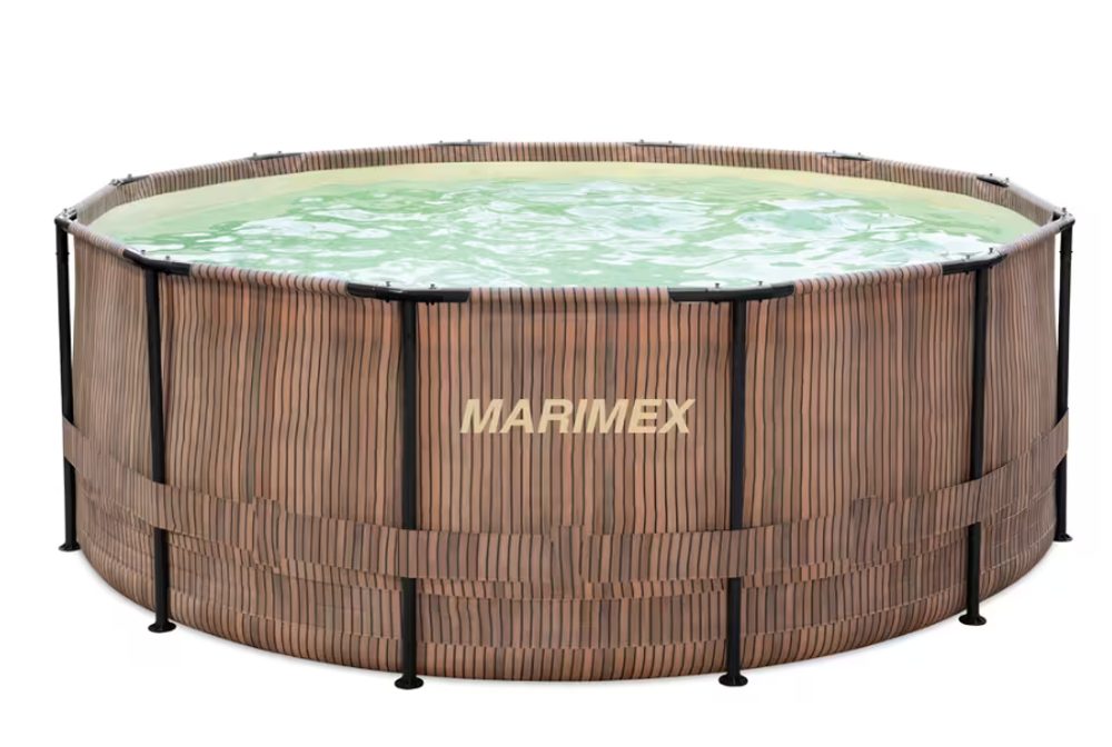 Bazén Florida Marimex 3,66 x 0,99 m TEAK vč. skimmeru 10340285 Bazén Florida Marimex 3,66 x 0,99 m TEAK vč. skimmeru 10340285
