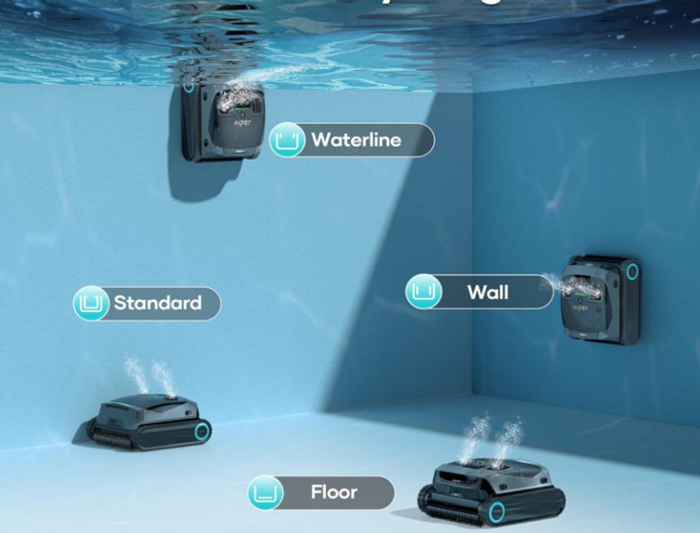 Aku bazénový vysavač Aiper Scuba X1 - Obrázek 2