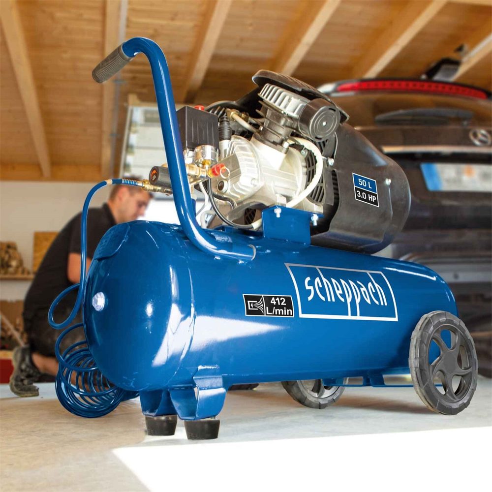 Elektrický olejový kompresor Scheppach HC 52 - Obrázek 2