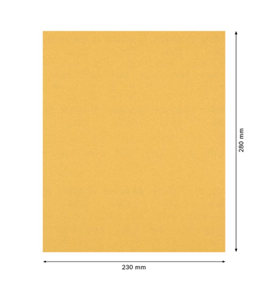 Brusný papír Bosch EXPERT C470 230 x 280 mm P80 2608900959 - Obrázek 2