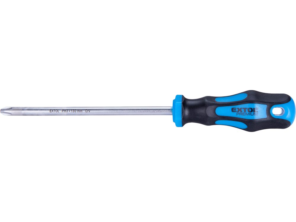 Křížový šroubovák EXTOL PREMIUM 3×150 mm 8819233 Křížový šroubovák EXTOL PREMIUM 3×150 mm 8819233