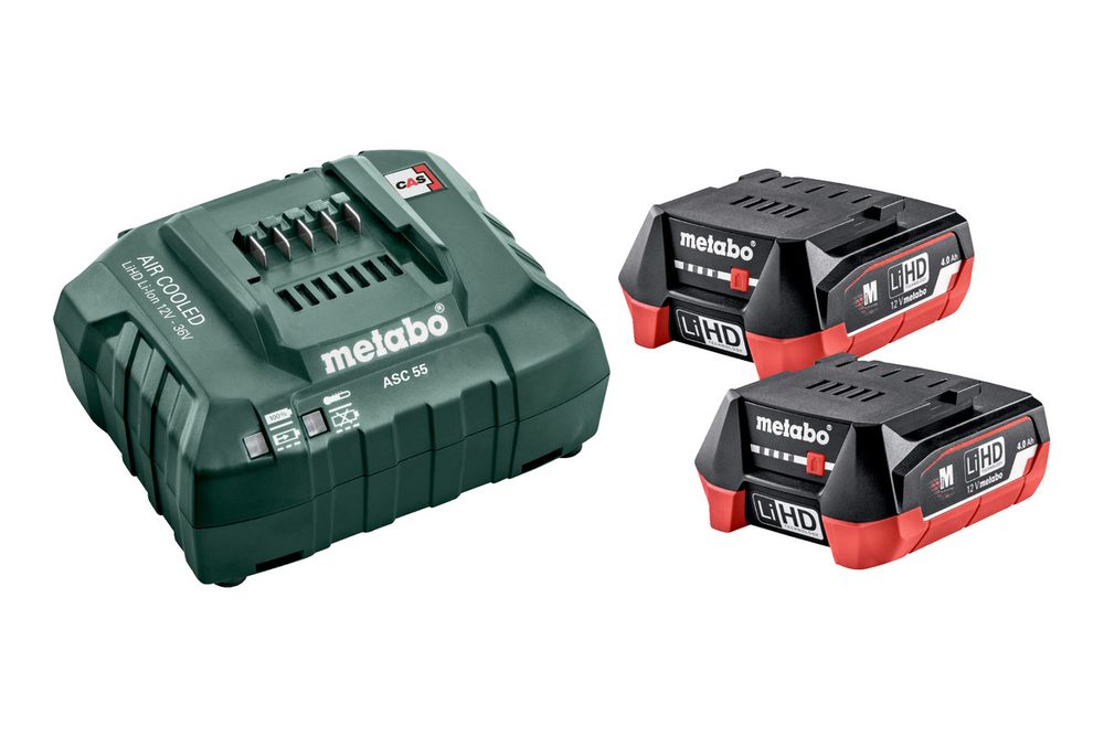 Sada nabíječky a akumulátorů 12V/4,0Ah Metabo 685301000 Sada nabíječky a akumulátorů 12V/4,0Ah Metabo 685301000