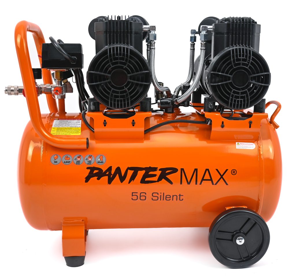 Elektrický bezolejový kompresor PANTERMAX AirFlow 56 SILENT - Obrázek 2