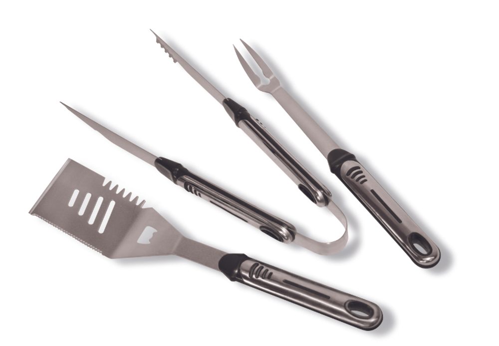 Activa Sada grilovacího nářadí nerezová 3 kusy 15500 Activa Sada grilovacího nářadí nerezová 3 kusy 15500